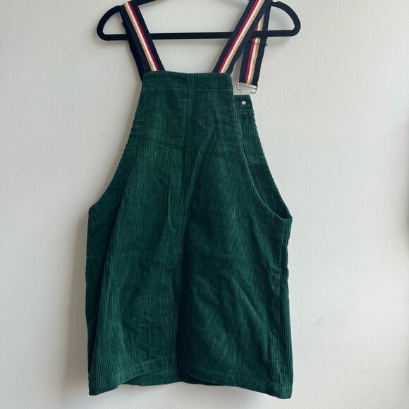 Forever 21 Forrest Green Jumper Overall Dress - Small - Picture 3 of 4